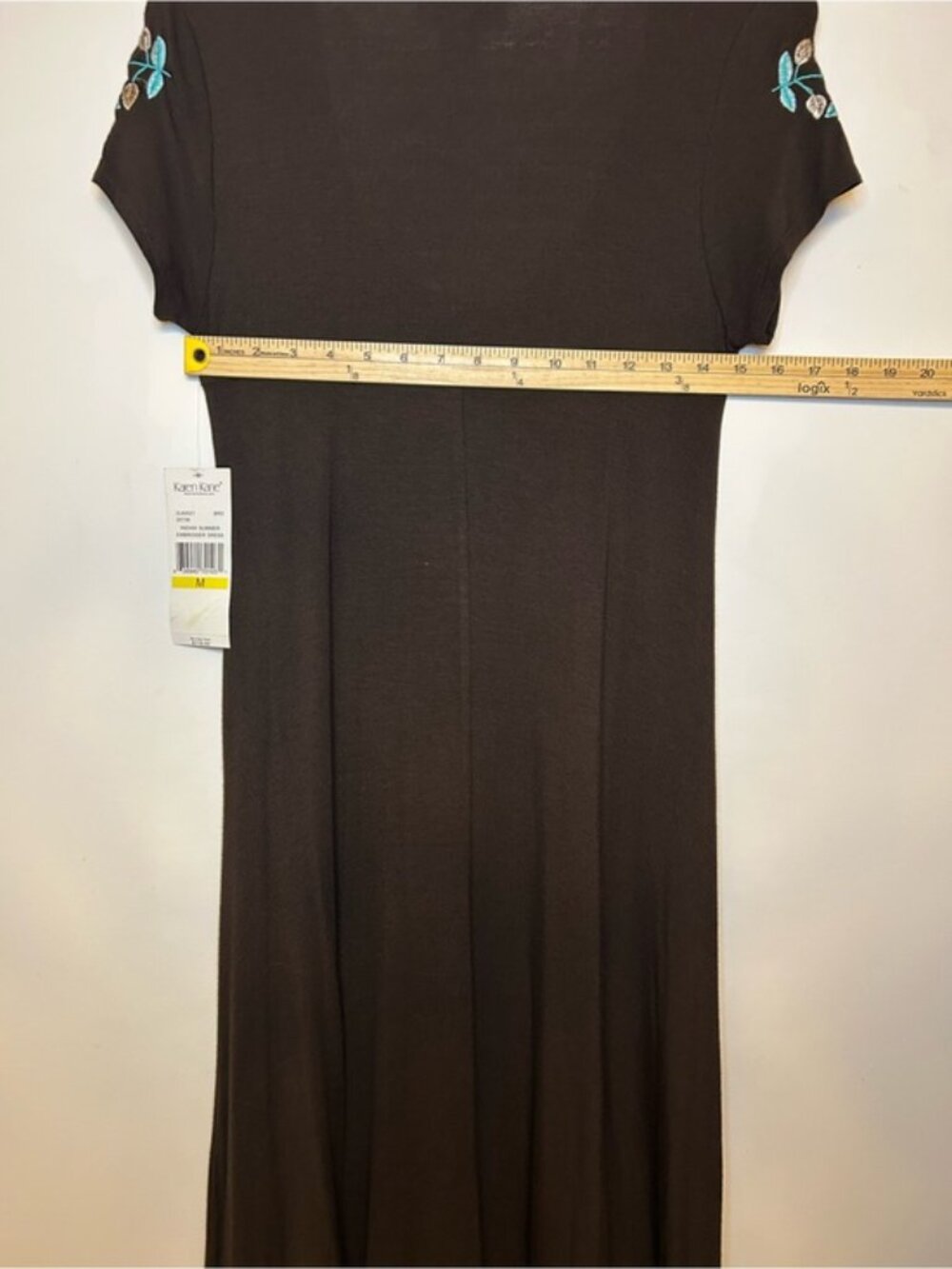 Karen Kane Brown Indian Summer Embroider Dress New with tags - Picture 3 of 9